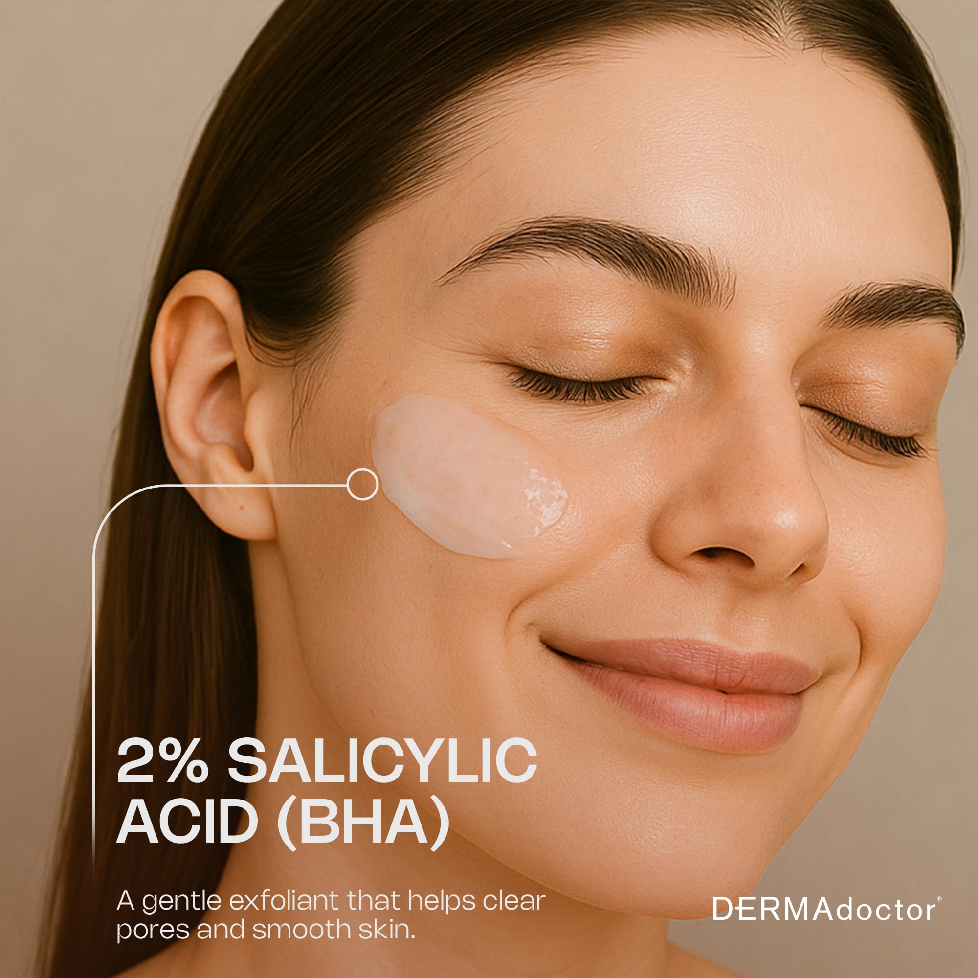 DERMAdoctor Ain't Misbehavin' Dermatologist Formulated Salicylic Acid Acne Control Serum, Acne Spot Treatment for Blemish Control and Cystic Acne breakouts with Tea Tree - 1 oz