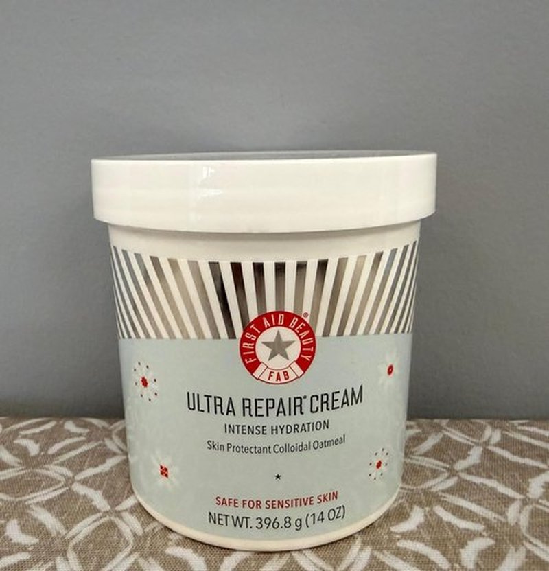 First Aid Beauty - Ultra Repair Cream | Intense Hydration with Whipped Oatmeal, 14 oz - Clinically Proven Skin Barrier Support