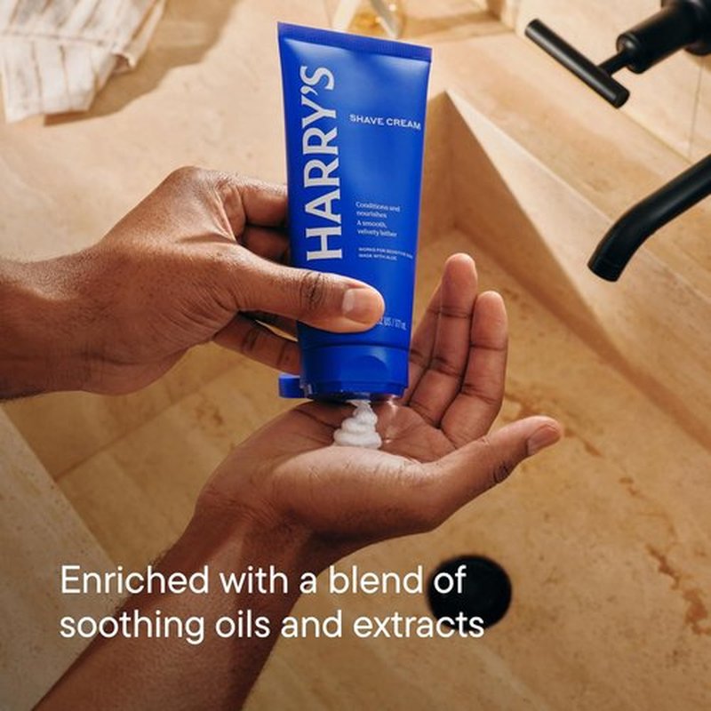 Harry's Shaving Cream for Men - Aloe & Eucalyptus Formula | 6 oz (2 Pack) - Conditions Skin & Softens Facial Hair