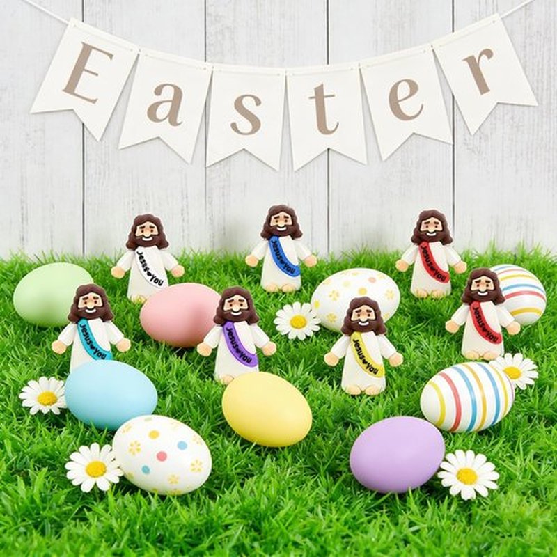 Little Jesus Statues by [Brand Name] - 350 Bulk Mini Figures for Church & Christmas Gifts