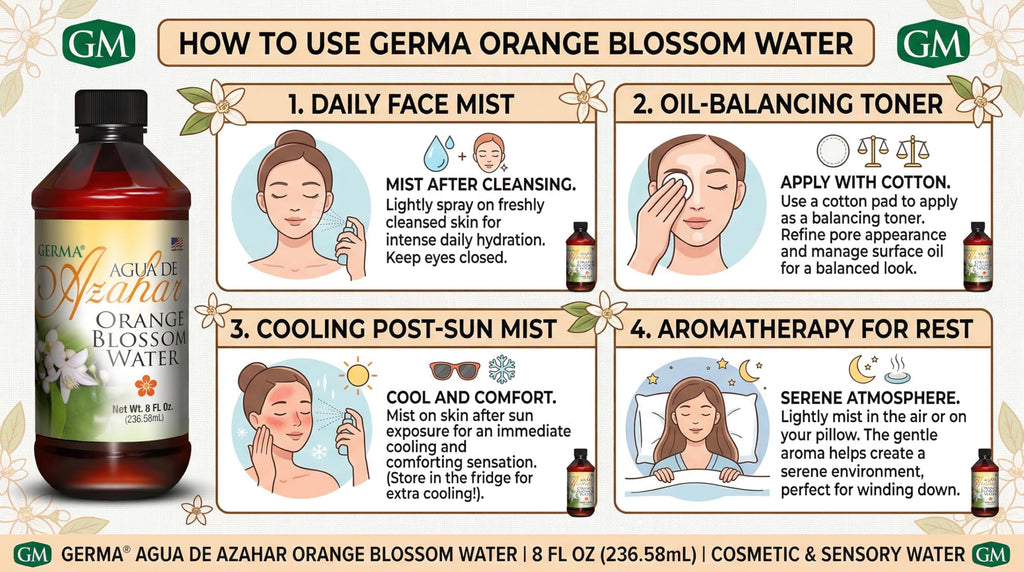 Germa™ Orange Blossom (Agua de Azahar) - 4 FL OZ