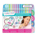 Make It Real: Bejeweled Cosmetic Activity Book - Dazzling Body Decoration & Nail Glam Art, Gems-Stickers-Wraps-Temporary Tattoos, Tweens-Girls-Kids 8+