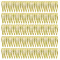 120 Pack Gold Metal Snap Hair Clips - Non-Slip Hairpins Barrettes for Women & Girls, Secure Braids, Updos, Buns - Durable & Lightweight (Plastic Storage Box Included)
