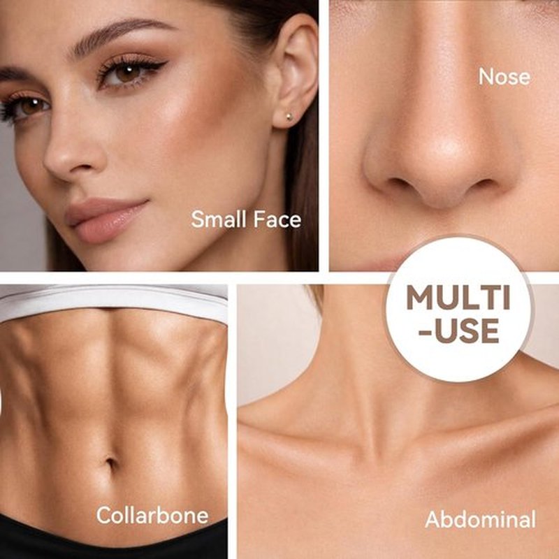FV Cool Toned Contour Stick - Creamy, Blendable Formula for Natural Face Sculpting | Long-Lasting & Waterproof, 01 Amber