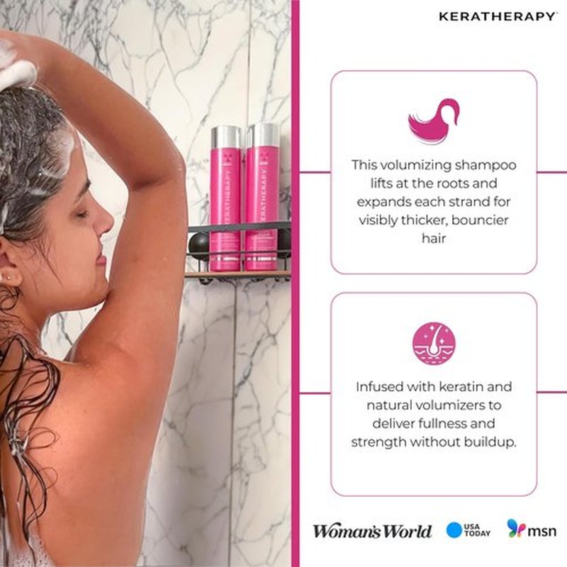 Keratherapy Keratin Infused Volume Conditioner - Thickening Formula for Thin Hair | 10.1 fl. oz.