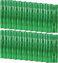 Green Metallic Tinsel Foil Fringe Curtains by [Brand Name] - 20 Pack Photo Booth Props for Parties