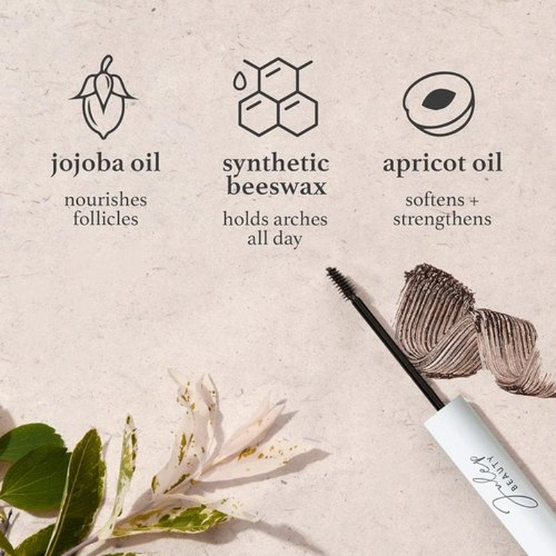 Julep Brow 101 Sculpting Pencil & Tinted Gel Set - Dual-Ended Eyebrow Tool with Brush - Long-Lasting Waterproof Formula in Taupe