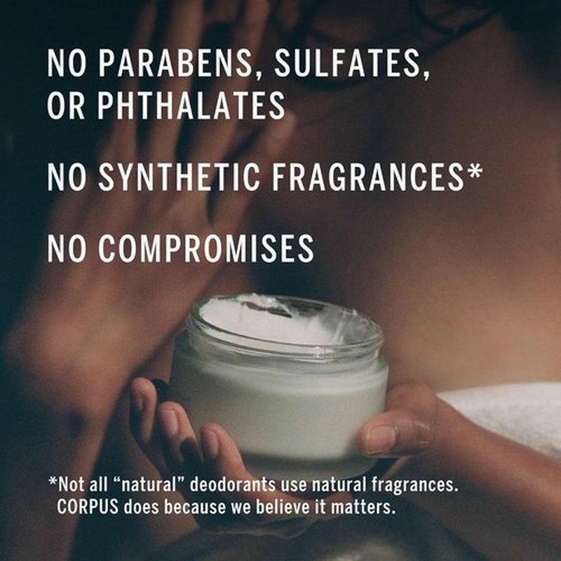 Corpus Green Body Butter - Ultra-Rich Whipped Cream for Luxurious Hydration | Plant-Based Formula with Tremella Mushroom & Vegan Squalane (160 ml/5.5 oz)