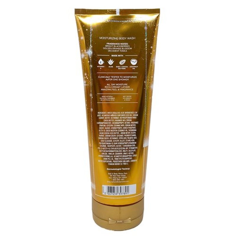 Bath & Body Works Touch of Gold Body Wash & Cream Duo Set | Moisturizing with Natural Oats Soap - Full Size