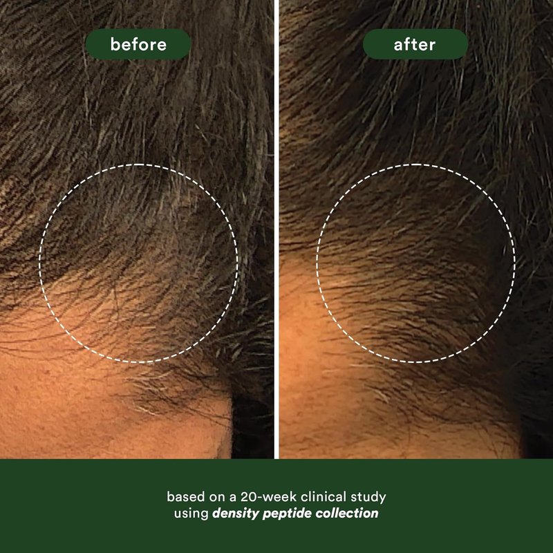 VERB Density Peptide Shampoo - Thicken Hair & Reduce Shedding - Moisturizes Fine Hair