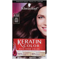 Schwarzkopf Keratin Color Permanent Hair Color Cream - 4.68 Dark Auburn | 1 Kit for Vibrant Color