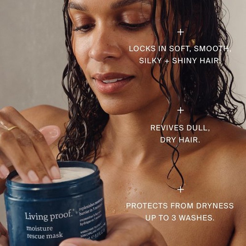 Living proof Moisture Rescue Mask, 8 oz