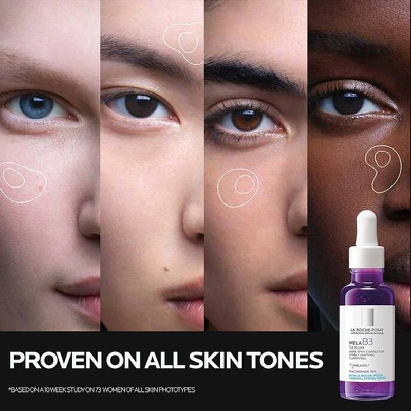 La Roche-Posay Mela B3 Serum - Dark Spot Corrector with 10% Niacinamide for Age & Sun Spots
