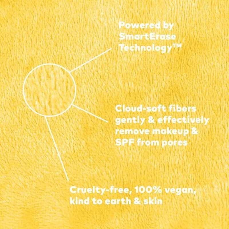 Original MakeUp Eraser - 7-Day Makeup Removal Cloth Set | Effortlessly Erase All Makeup with Water - 7 Count
