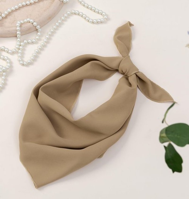 HBselect 4PCS Bandanas for Women Valentine's Day Gifts Head Bands Tie-Back Triangle Head Scarf Head Kerchief for Girls with 2 Snap Hair Pins