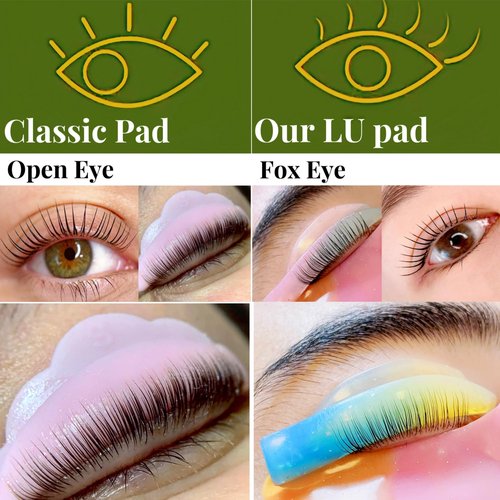 ICONSIAM Lash Lift Shields LU Curl 8 Size Lifting Pads DIY Eyelash Lamination Katya Vinog Shield Rapid Perm Rods Make Eyes Beautiful Lifts Elastic Rod Lami Perming Roller Reusable Silicone Pad L Curl