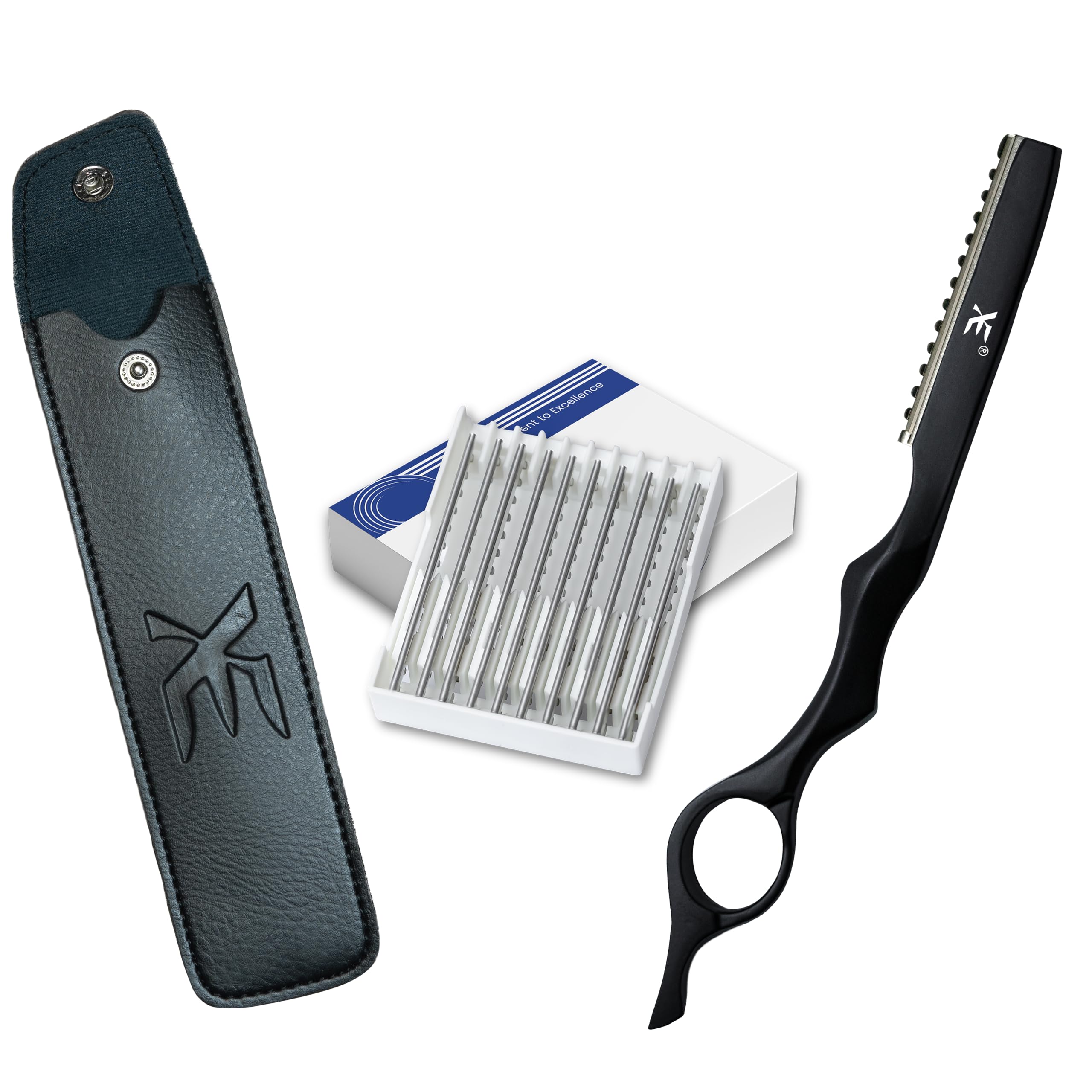 XE Hair Styling Barber Thinning Razor – Stainless Steel Thinning Comb, Ideal Feather Styling, Hair Texturizing and Layering for Salon and Home Use