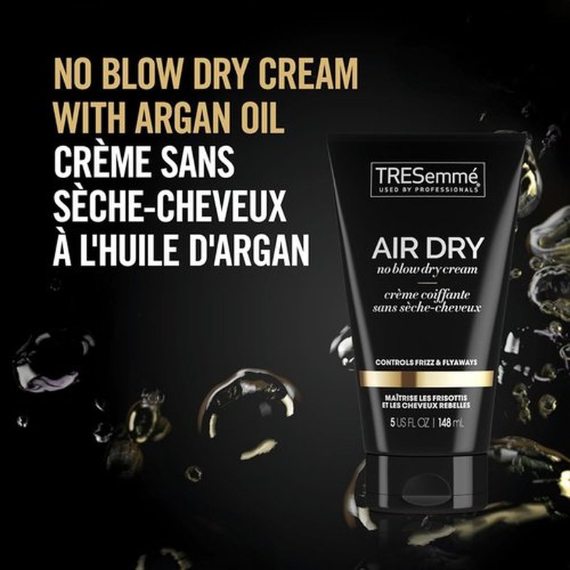 TRESemmé Air Dry Smoothing Cream - Hydrating Formula for Frizzy Hair | 5 oz