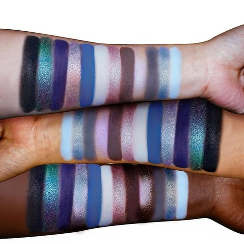 Skiennix Professional 12 Color Eyeshadow Palette - Multichrome & Matte Finish, Long-Lasting, Vegan