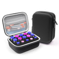 Krypthos 15 Slots Insulin Vial Protector Case, Insulin Vial Organizer Bag for Diabetics Standard 1ml 3ml 5ml and 10ml Vials, Insulin Carrying Case Fridge Holder Storage Holder, No Ice Pack