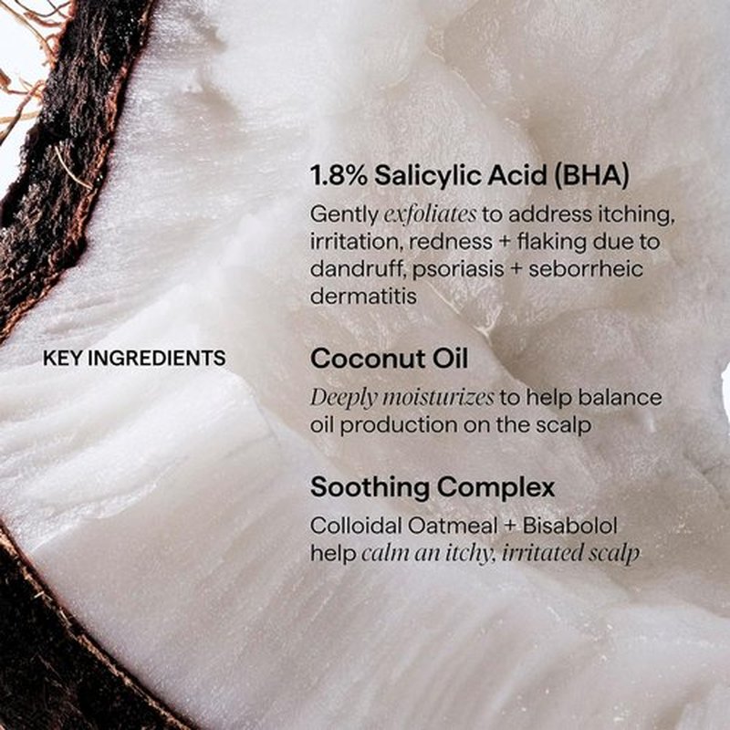 Briogeo Scalp Revival Dandruff Relief Conditioner - Charcoal & 1.8% Salicylic Acid | Color-Safe, Vegan | 8.4 fl oz