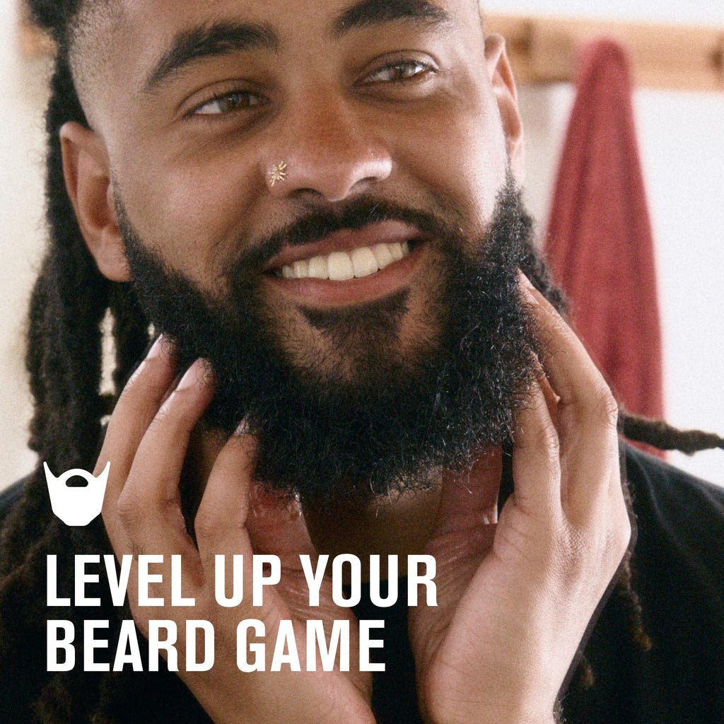 Every Man Jack Beard Oil & Scruff Softening Butter Bundle - Vanilla + Cedar Scent - Rejuvenates, Hydrates & Styles Dry Beards - Naturally Derived with Cocoa Butter and Shea Butter