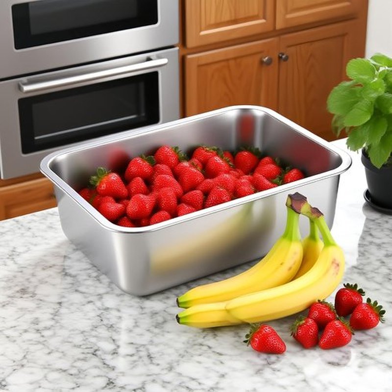 Lasagna Pan Set by [Brand Name] - Deep Stainless Steel Baking Pans, 12.6 Inches, Oven-Safe & Dishwasher Safe