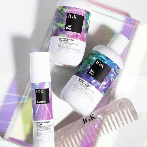 IGK Pay Day Conditioner - Moisturizing Treatment for Dry, Damaged & Chemically Treated Hair | 33.8 oz