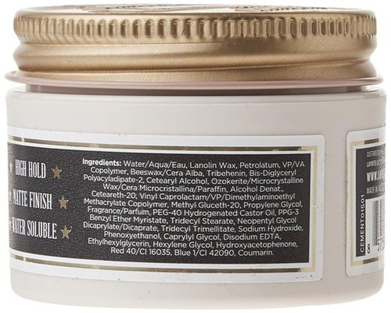 Layrite Deluxe Hair Clay - Strong Hold & Matte Finish | 1.5 Ounce for All Hair Types