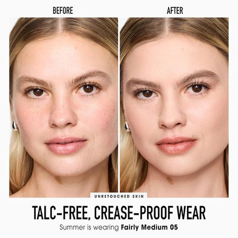 bareMinerals Original Pressed Powder Foundation - Talc-Free, SPF 15, Luminous Finish, Vegan, Clean Beauty