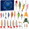 Advent Calendar Fishing Lures - 24 Days Countdown Set for Men & Boys | Perfect Christmas Gift 2025