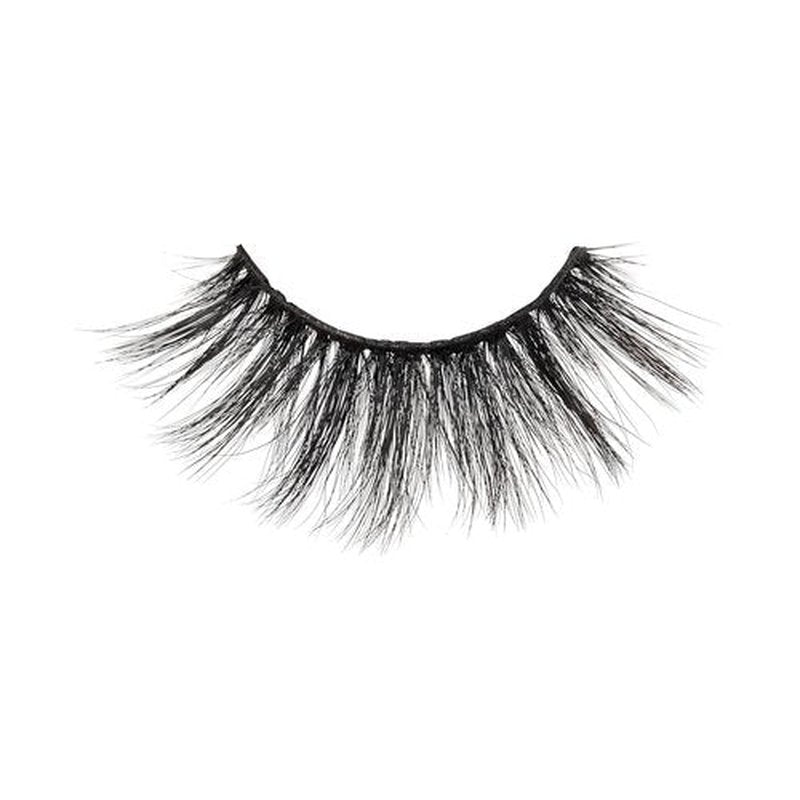 KISS Matte Black, False Eyelashes, 'Matte Cheviot', 18mm-20mm, Includes 4 Pairs Of Lashes, Easy to Apply, Reusable Lash Clusters