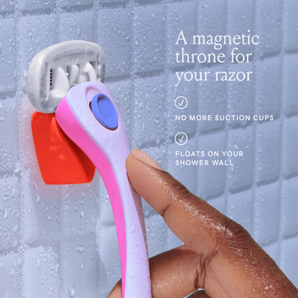 Billie Razors for Women Shave Kit – Women’s Razor + 4 x 5-Blade Razor Refills + Magnetic Holder – DreamPop,(Pack of 12)