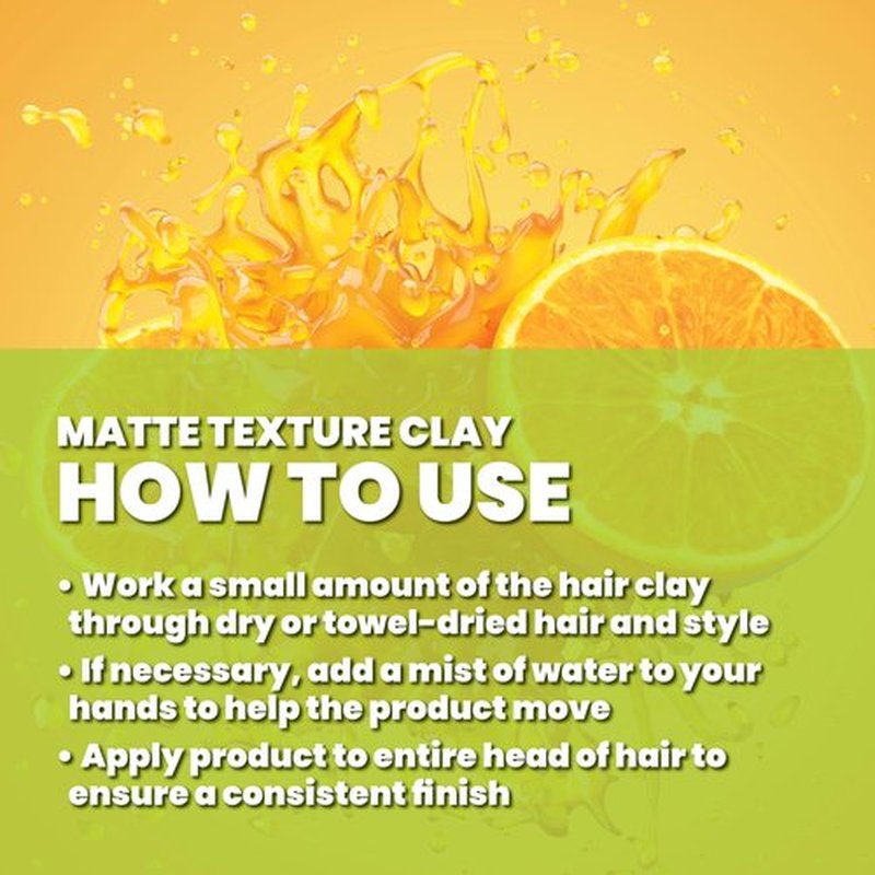 GREAT CLIPS LATITUDE Matte Texture Clay | Hair Gel for Men | Medium Hold + No Shine | 2oz | Packaging May Vary