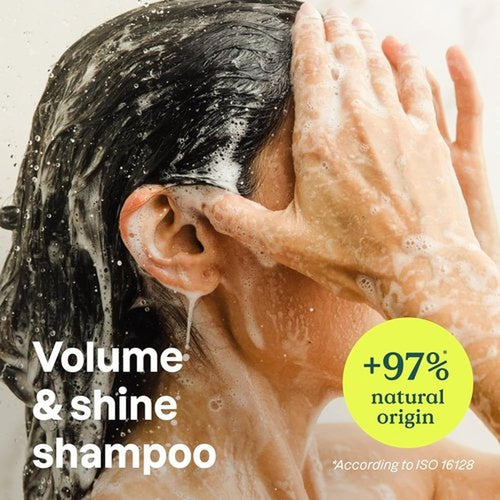 **ATTITUDE Volume & Shine Hair Shampoo and Conditioner Bundle - Vegan, Plant-Based, Dermatologically Tested**