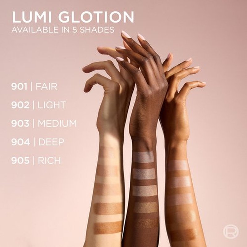 L'Oreal Paris Makeup True Match Lumi Glotion, Natural Glow Enhancer, Illuminator Highlighter, Bronzing Drops For a Sun-Kissed Glow, 905 Rich