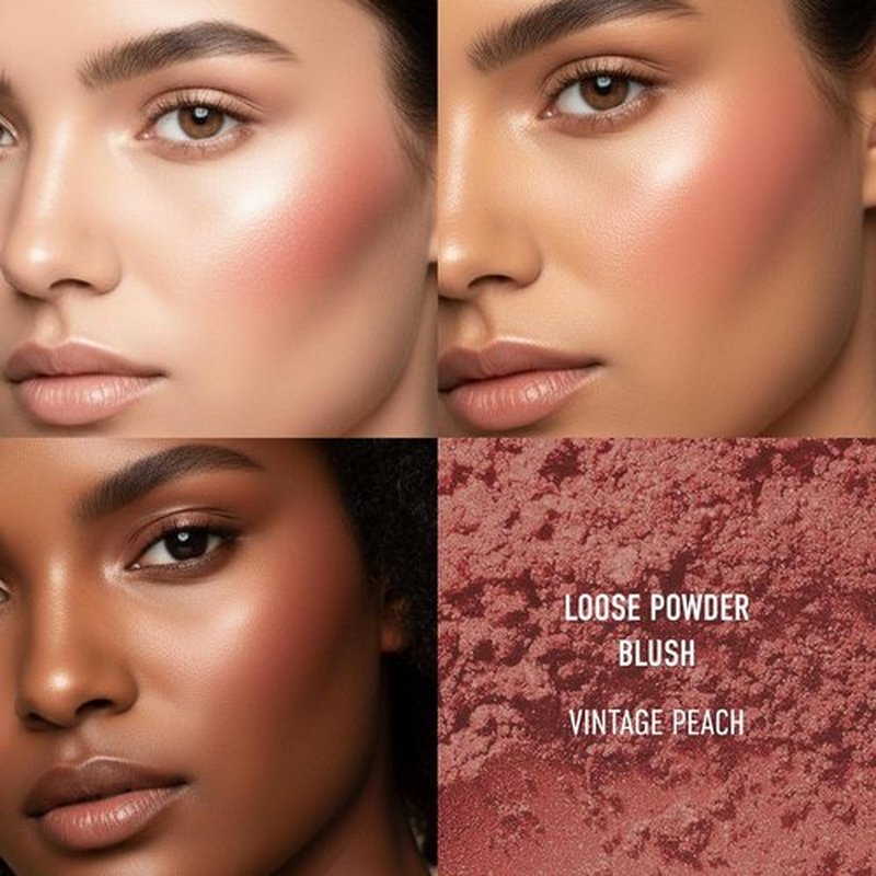 bareMinerals Loose Mineral Powder Blush - Buildable Coverage, Naturally Luminous & Lightweight | Talc-Free, Vegan, All Skin Types