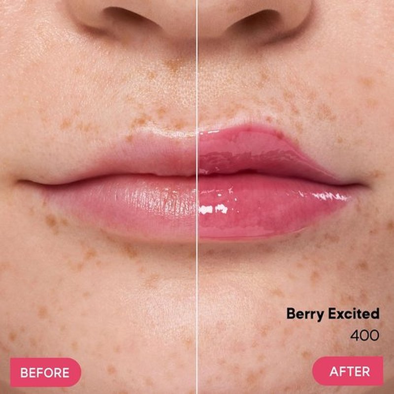 Almay Gleam Big™ Lip Serum - Hydrating, Hypoallergenic Lip Gloss in 100 Positively Pink | 0.13 fl oz