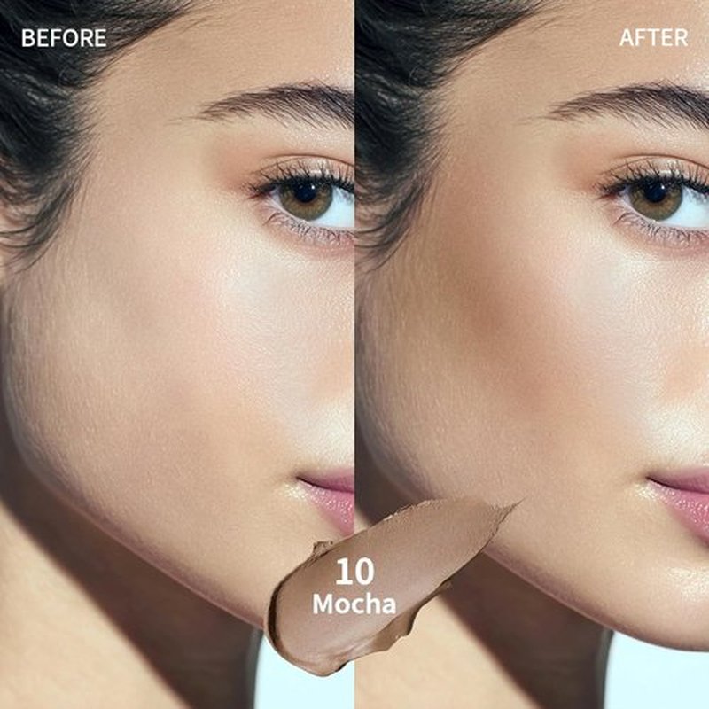 Skiennix Cream Contour Stick - Cool Toned Sculpting Makeup for Natural Definition | Long Lasting, Buildable & Highly Pigmented (10 Mocha)