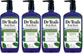 Dr Teal's Body Wash with Pure Epsom Salt, Relax & Relief with Eucalyptus & Spearmint, 24 fl oz (Pack of 4)