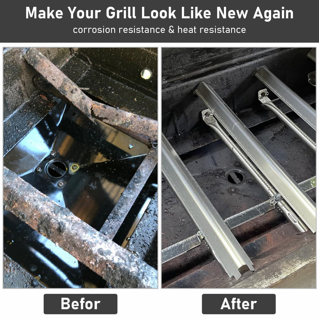 Grill Replacement Parts for Charbroil Performance 5 Burner 463448021 463450022 463451022, 4 Burner 463365021 463352521, Charbroil Grill Parts Include Heat Plate,Burner, Igniter,Crossover Tube