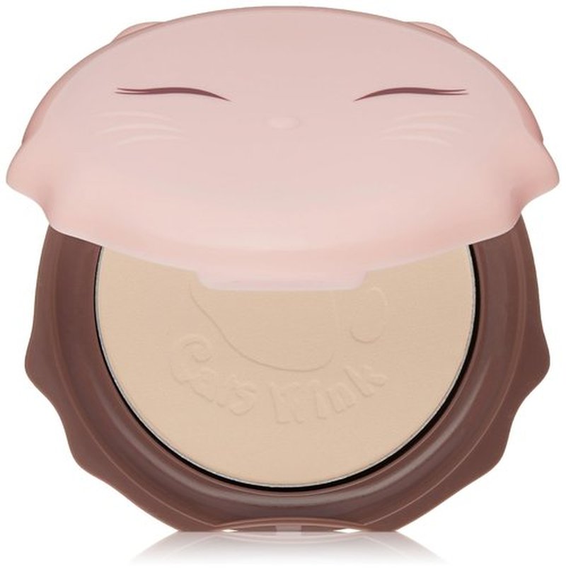 TONYMOLY Cats Wink Clear Pact - Clear Skin Compact Powder for Flawless Finish | 01 Shade