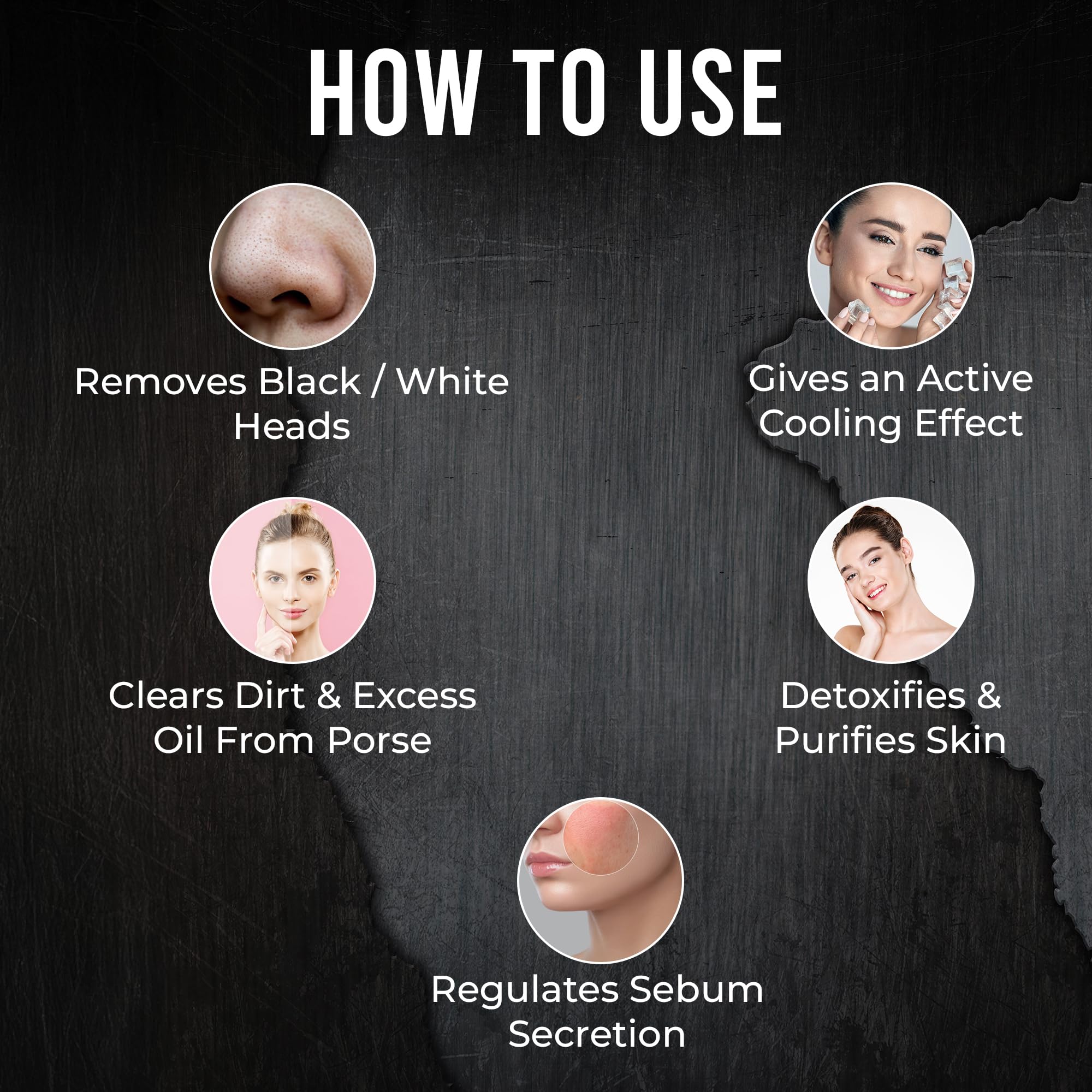 elois Charcoal Peel Off Face Mask for Men & Women | Removes Blackheads and Whiteheads | Active Cooling Effect | Deep Skin Purifying Cleansing (3.38 Floz)