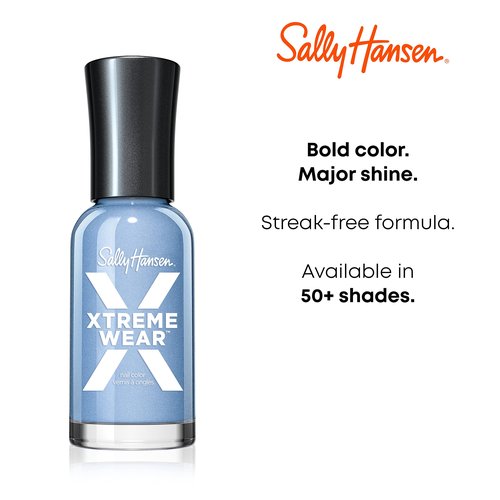 Sally Hansen Xtreme Wear Nail Polish, Streak-Free, Shiny Finish, Long-Lasting Nail Color, Mauve Over, 0.12 fl oz (Pack of 2)