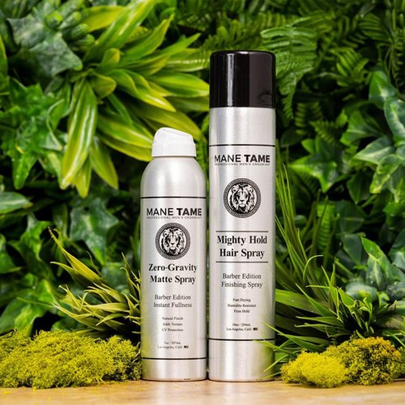 Mane Tame Zero-Gravity Matte Finish Spray - Instant Fullness, Volume & UV Protection | 7oz