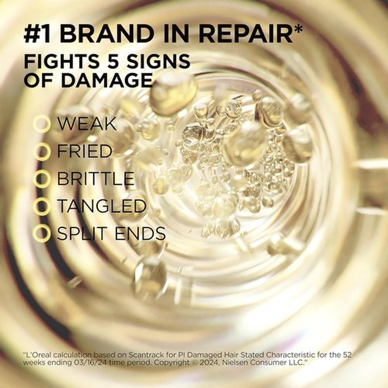 L'Oreal Paris Elvive Total Repair 5 Leave-In Conditioner - Protein Recharge & Heat Protectant, 5.1 Oz