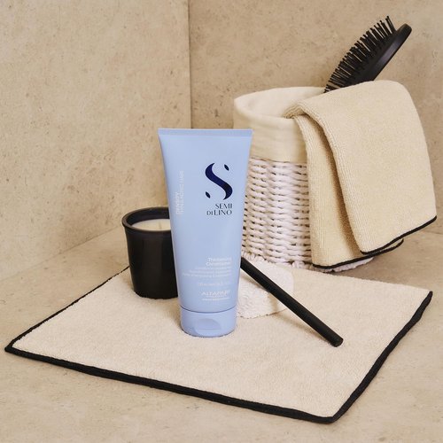 ALFAPARF MILANO Semi Di Lino Density Thickening Conditioner - Peptides & Amino Acids for Fine Hair - Adds Volume & Softness