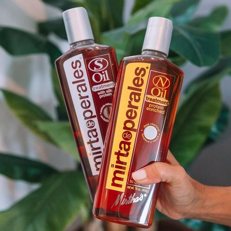 Mirta De Perales Oil “S” Hair Treatment - Deep-Cleansing Scalp Detox with Castor Oil & Silk Protein | Restores Moisture for Dry Hair & Flaky Scalp | Paraben-Free
