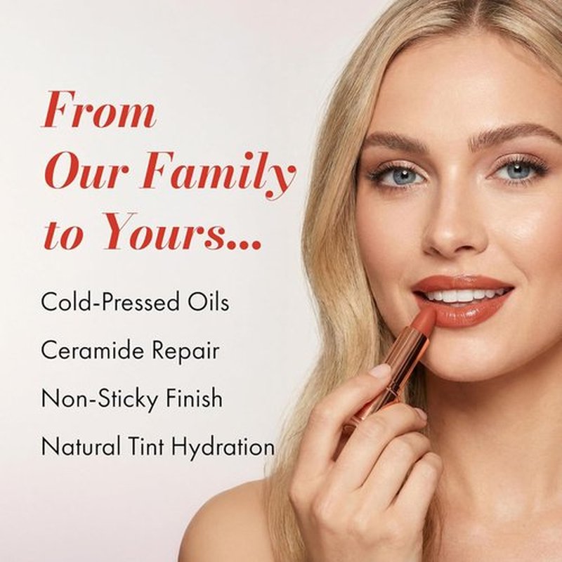 Skiennix Tinted Lip Balm - Hydrating Lip Tint with Cold-Pressed Oils & Ceramides - Natural Color for Soft, Moisturized Lips - Clean, Non-Toxic Formula
