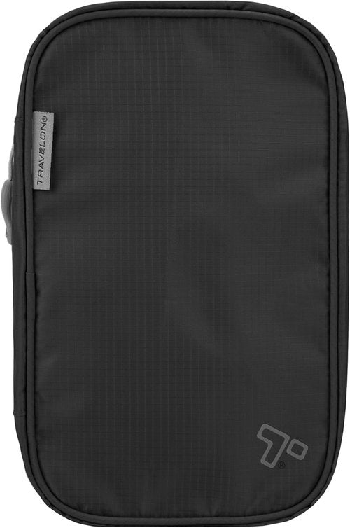 Travelon Compact Hanging Toiletry Kit - Versatile Organizer for Travel Essentials | Lightweight & Durable